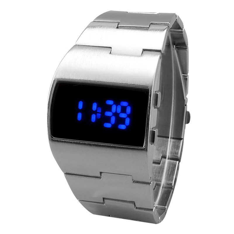 Fashion New Strange Iron Man TADA Men's LED Watch Watch Men's Electronic Watch - Image 2